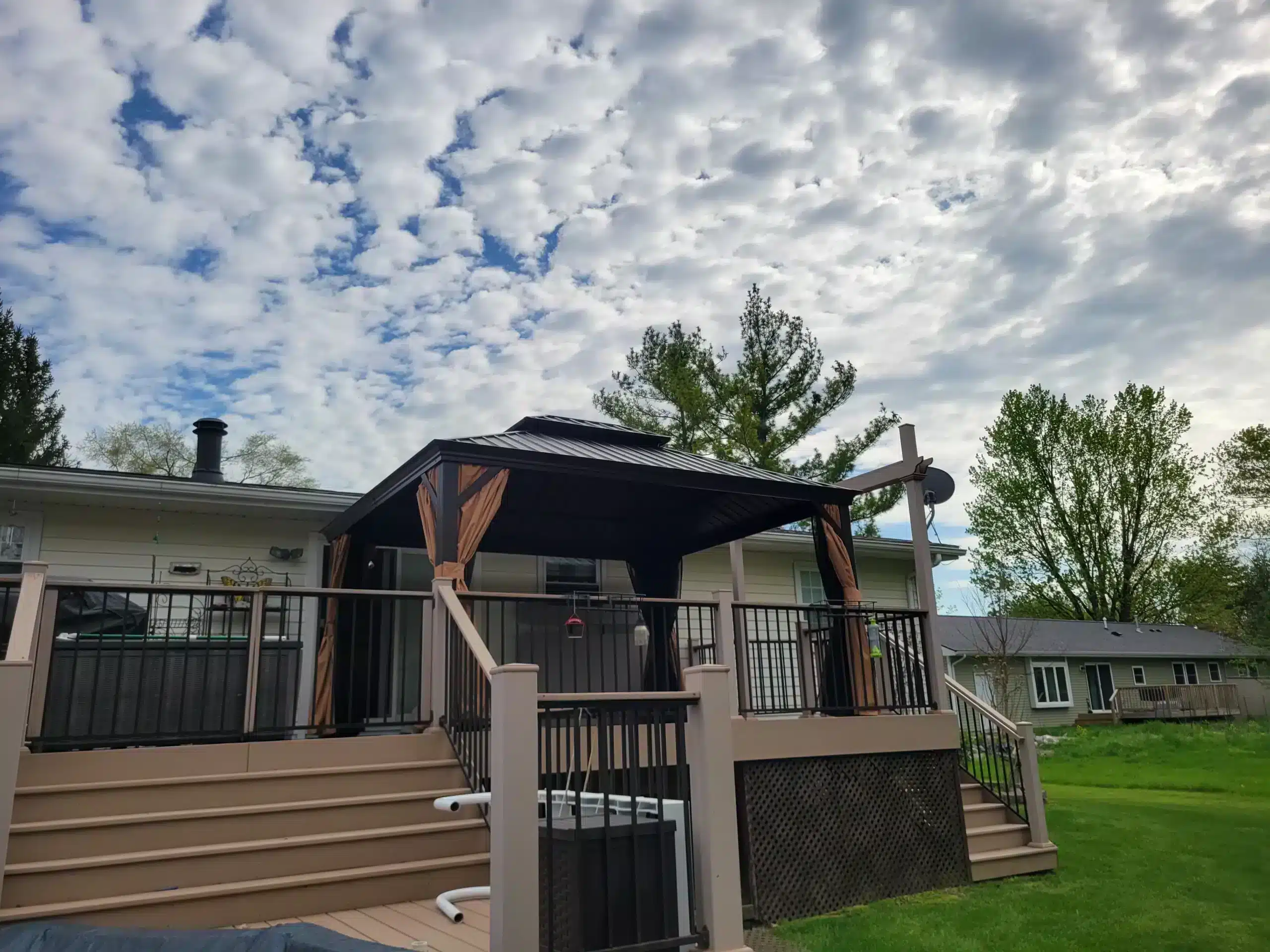 Pergola and Deck Installation in Barton Hills MI